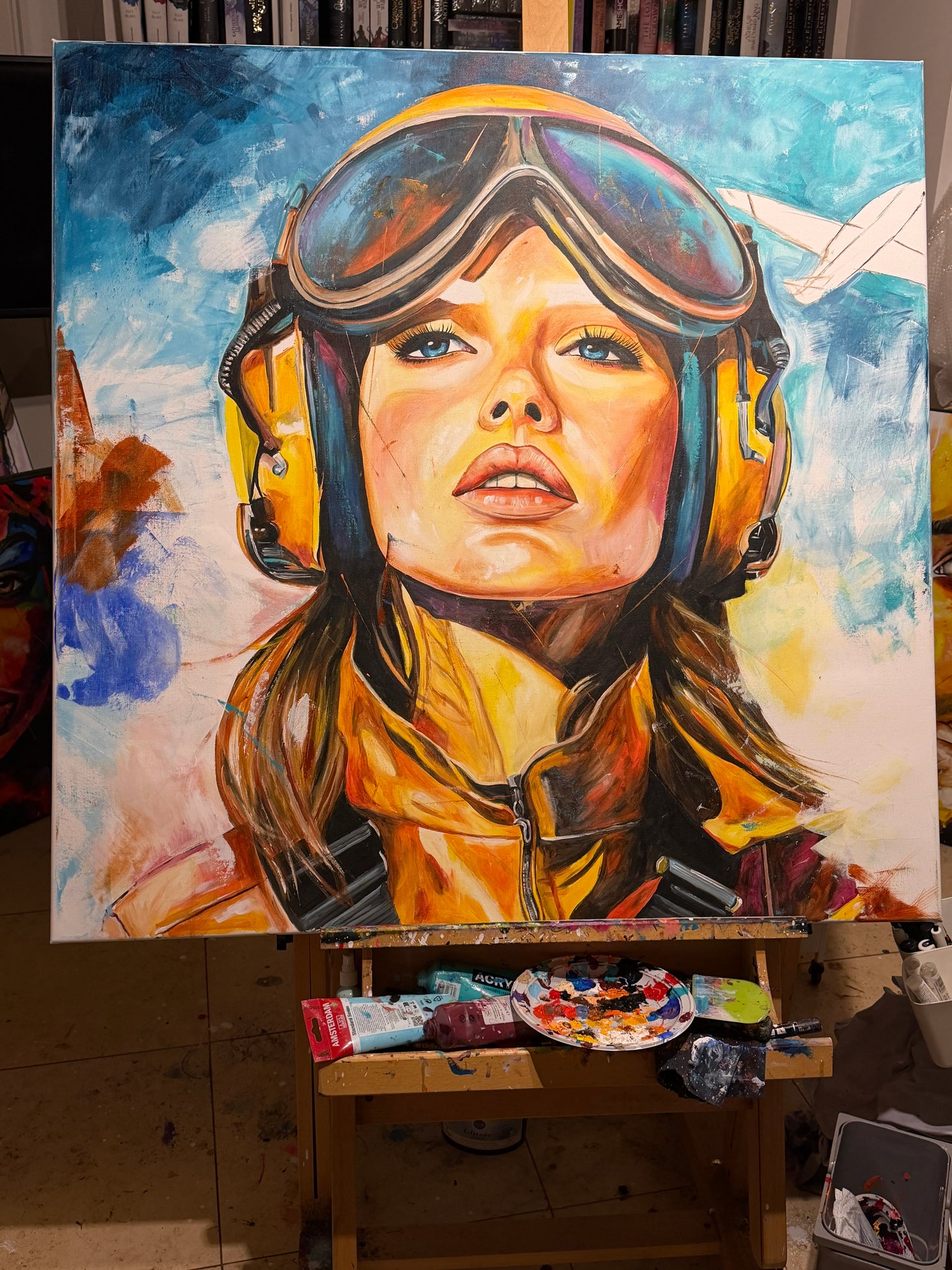 serielles Unikat - longing fly