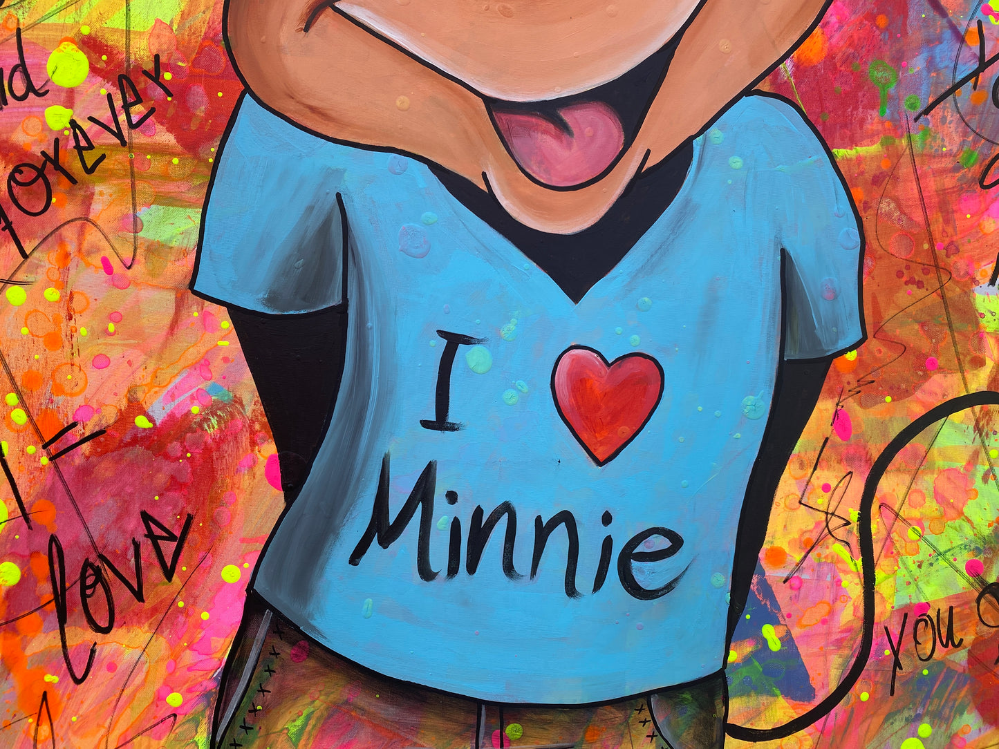 Mickey loves Minni
