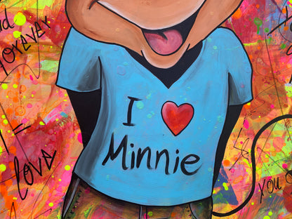 Mickey loves Minni