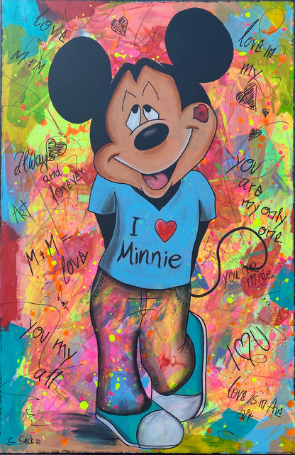Mickey loves Minni