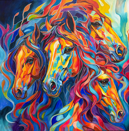 power of horses