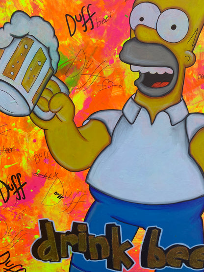 save water - drink beer