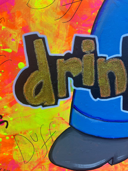 save water - drink beer