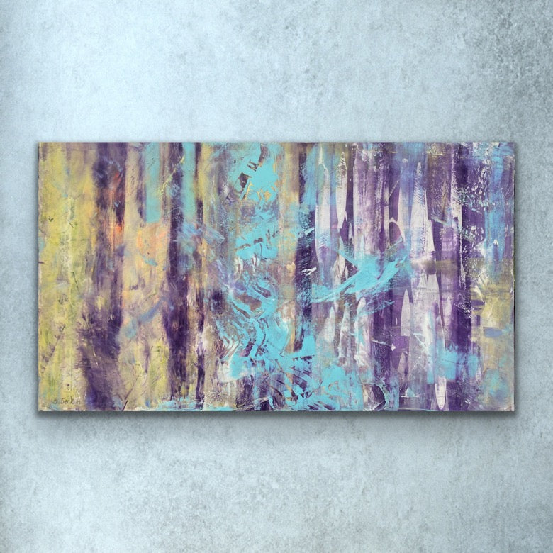 sunrise in the forest