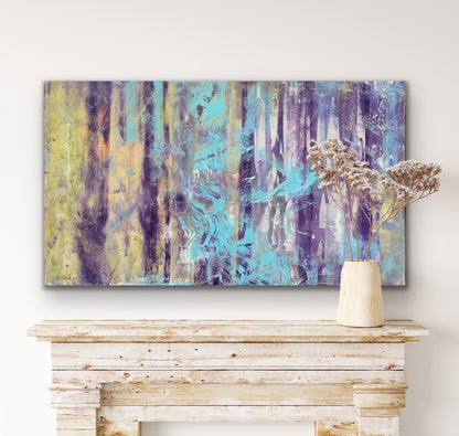 sunrise in the forest