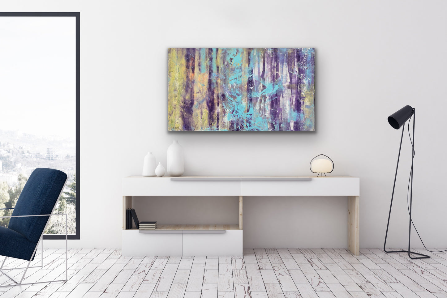 sunrise in the forest