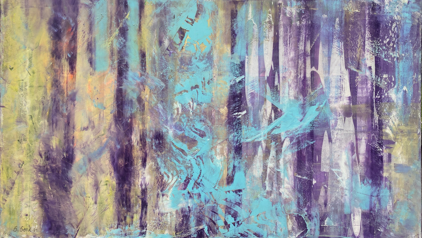 sunrise in the forest