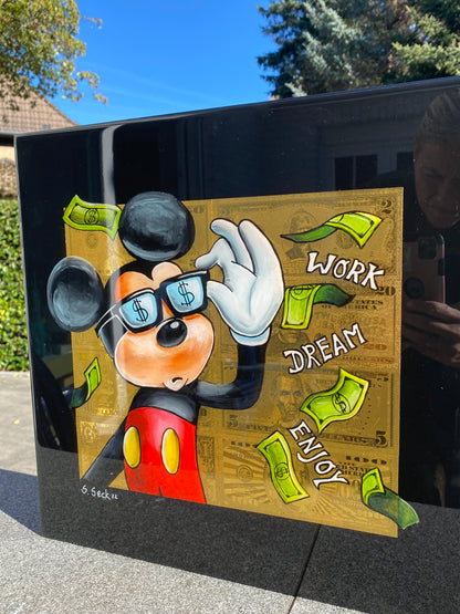 work - dream - enjoy