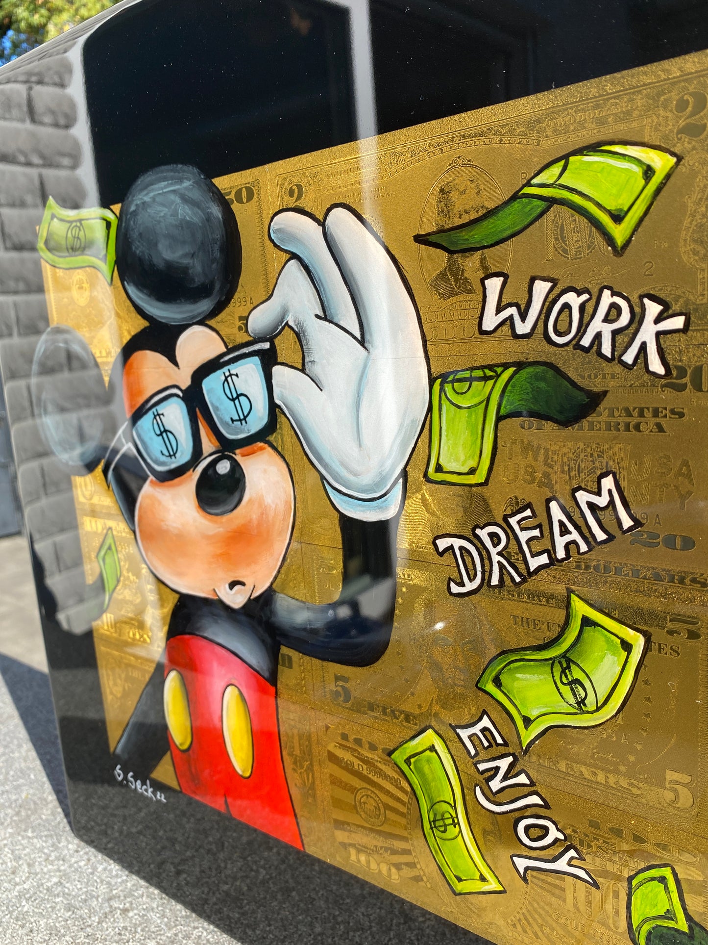 work - dream - enjoy