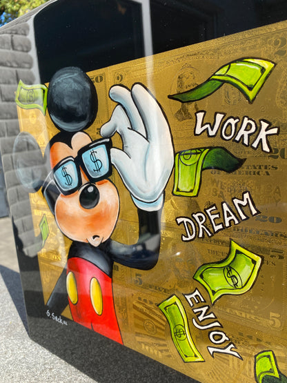 work - dream - enjoy