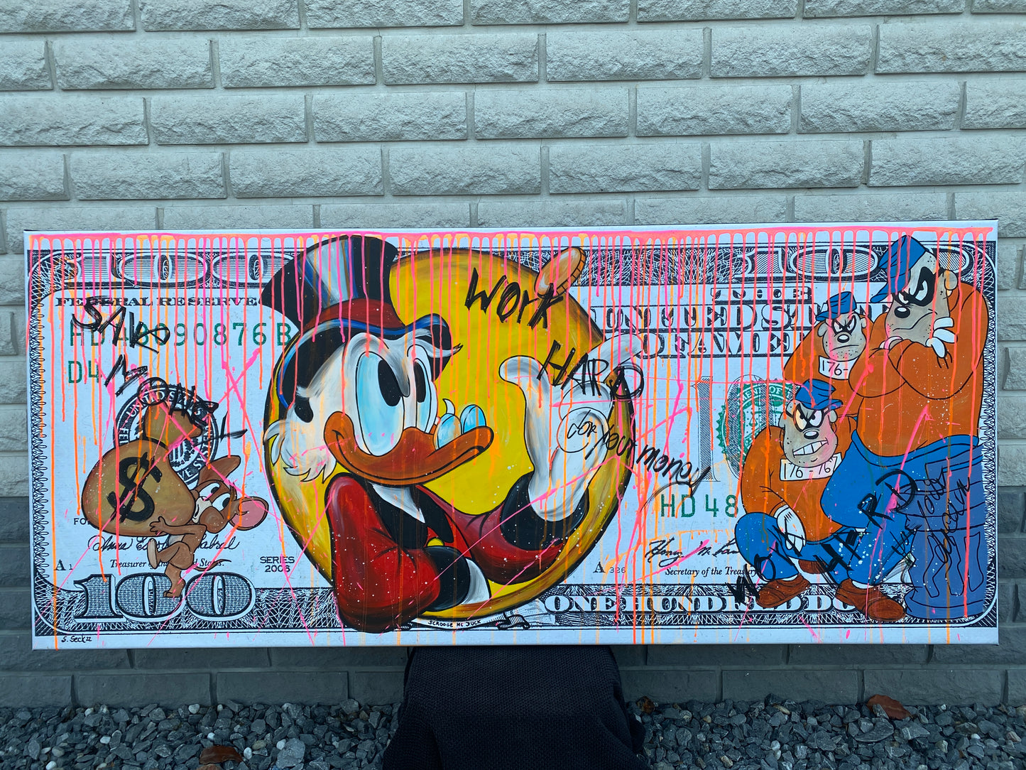 work hard - safe money