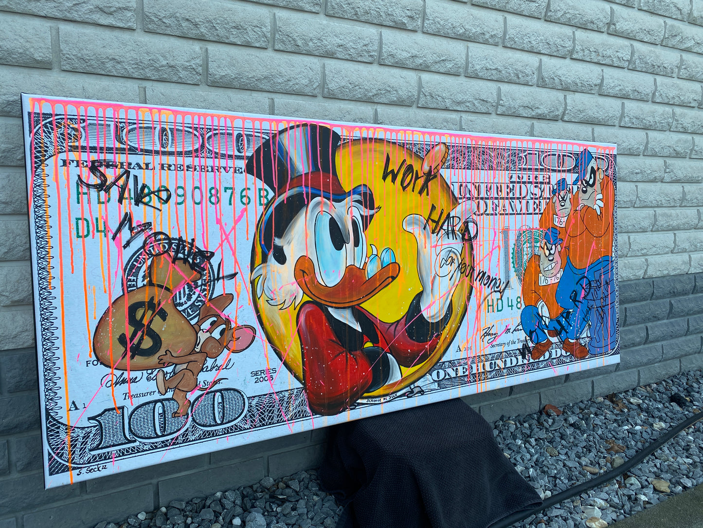 work hard - safe money