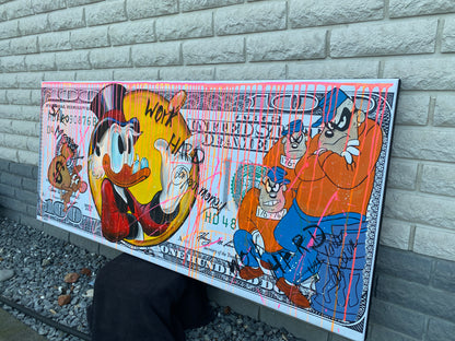 work hard - safe money