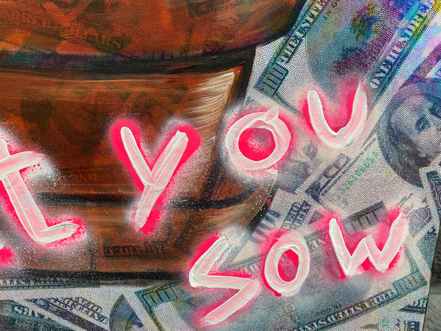 you reap what you sow