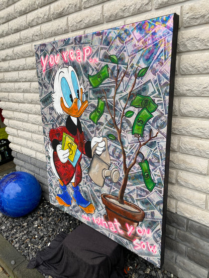 you reap what you sow